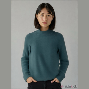 Teal Knit Sweater loft NWT